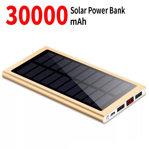 Solar Wireless Charging Bank