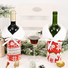 Load image into Gallery viewer, Snowflake Wine Bottle Cover